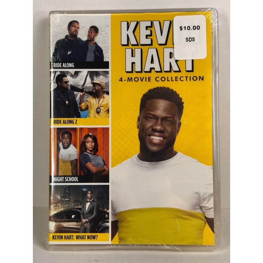 Kevin Hart 4 Movie Collection Ride Along Night School DVD Set